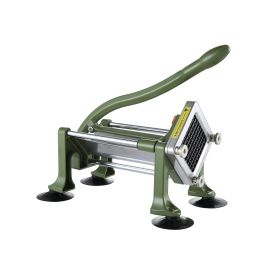 French Fry Cutter Stainless Steel Potato Vegetable Slicer Chopper 2 Blades